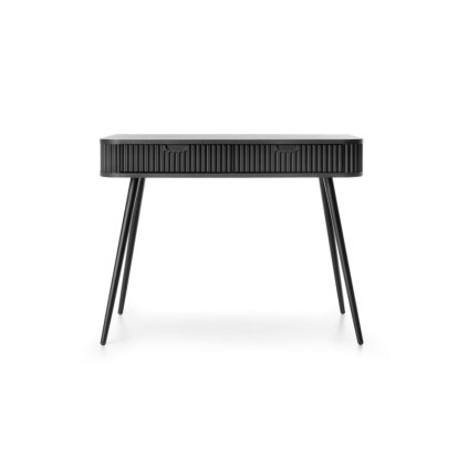 ZEVA čierny toaletný stolík pekný