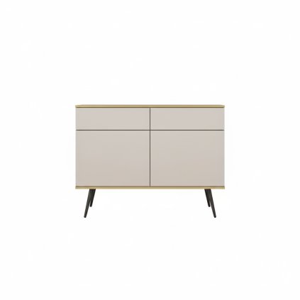 moderna-komoda-bijou-ksz-107-v-dizajne-bezova-cierna