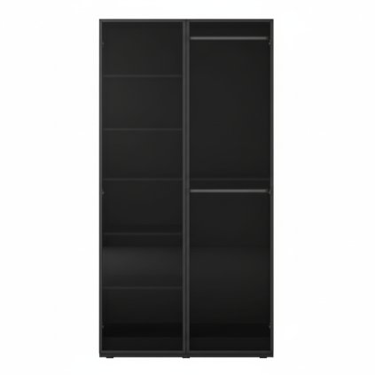 FLEXON satnikova skrina cierna antisol 2