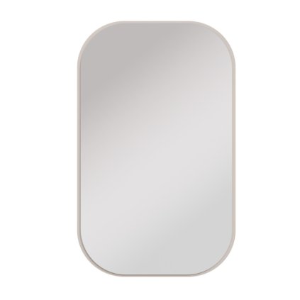 VAOLIA bezova pieskova zrkadlo 702 na zavesenie na stenu