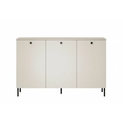 dizajnova komoda kiss kom3 kasmir cierna spredu