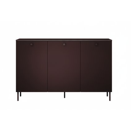 dizajnova komoda kiss kom3 burgund spredu