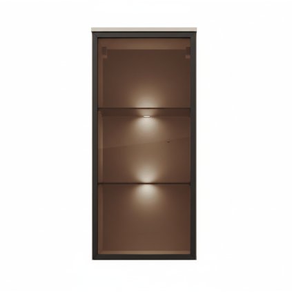 zavesna izajnova vitrina kiss wit 2 kasmir zlata spredu