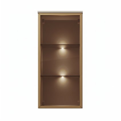 zavesna izajnova vitrina kiss wit 2 kasmir zlata spredu