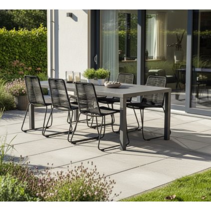 luxusny hlinikovy zahradny set BLOOM