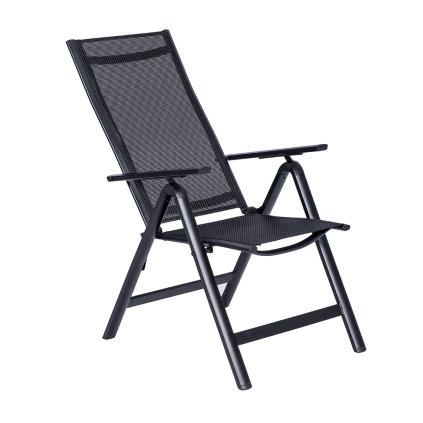 zahradne polohovacie kreslo bella hlinikove