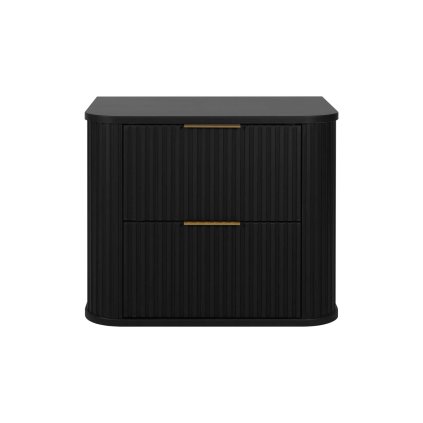 kupelnova skrinka elegance black 60 cm spredu