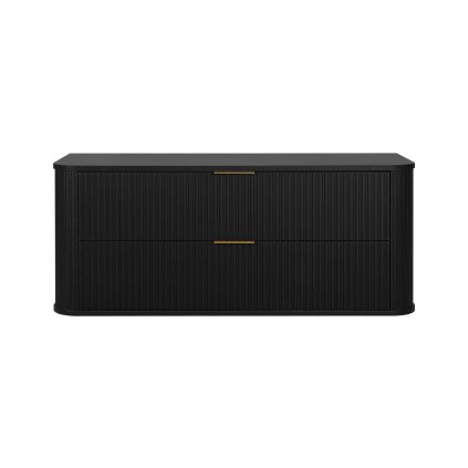 kupelnova skrinka elegance black 120 cm spredu