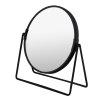 čierne kozmetické zrkadlo
