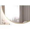 zrkadlo GERBINIE s LED 60 cm  detail na osvetlenie