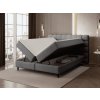 boxspring postel camma 160x200cm v spalni s uloznym priestorom