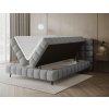 dizajnova postel sabeno siva royal 04 s uloznym priestorom
