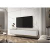 zavesny tv stolik bijou 175 biela v obyvacke