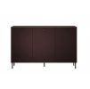 dizajnova komoda kiss kom3 burgund spredu