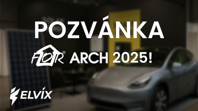 Elvix na For Arch 2025 - přijďte nás navštívit do PVA EXPO Praha