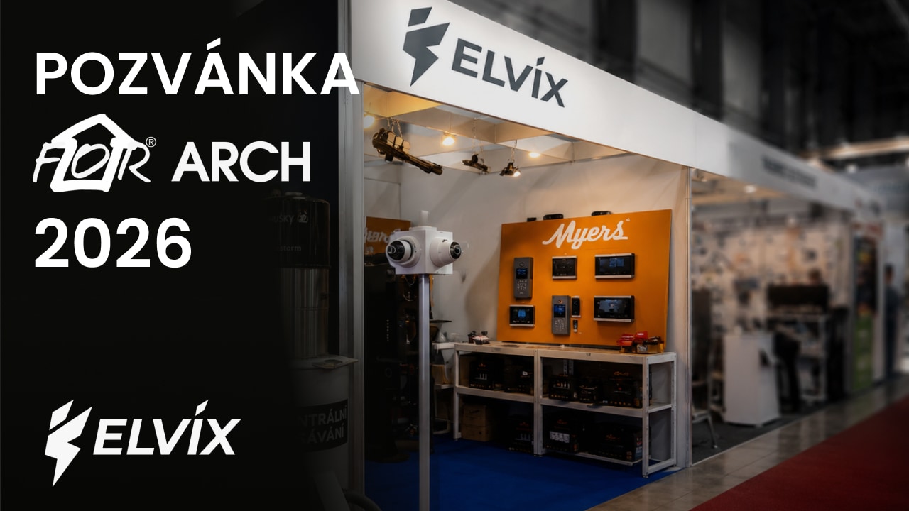 Elvix na FOR ARCH 2026 - přijďte nás navštívit do PVA EXPO Praha