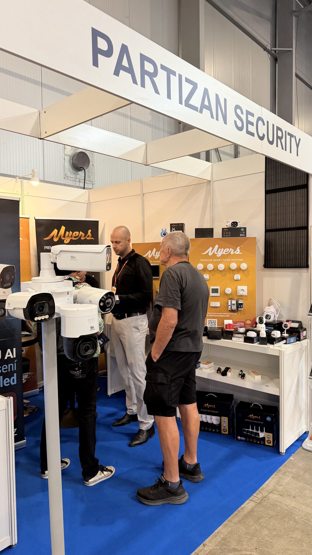 Partizan Security stand at the FOR ARCH 2026 trade fair