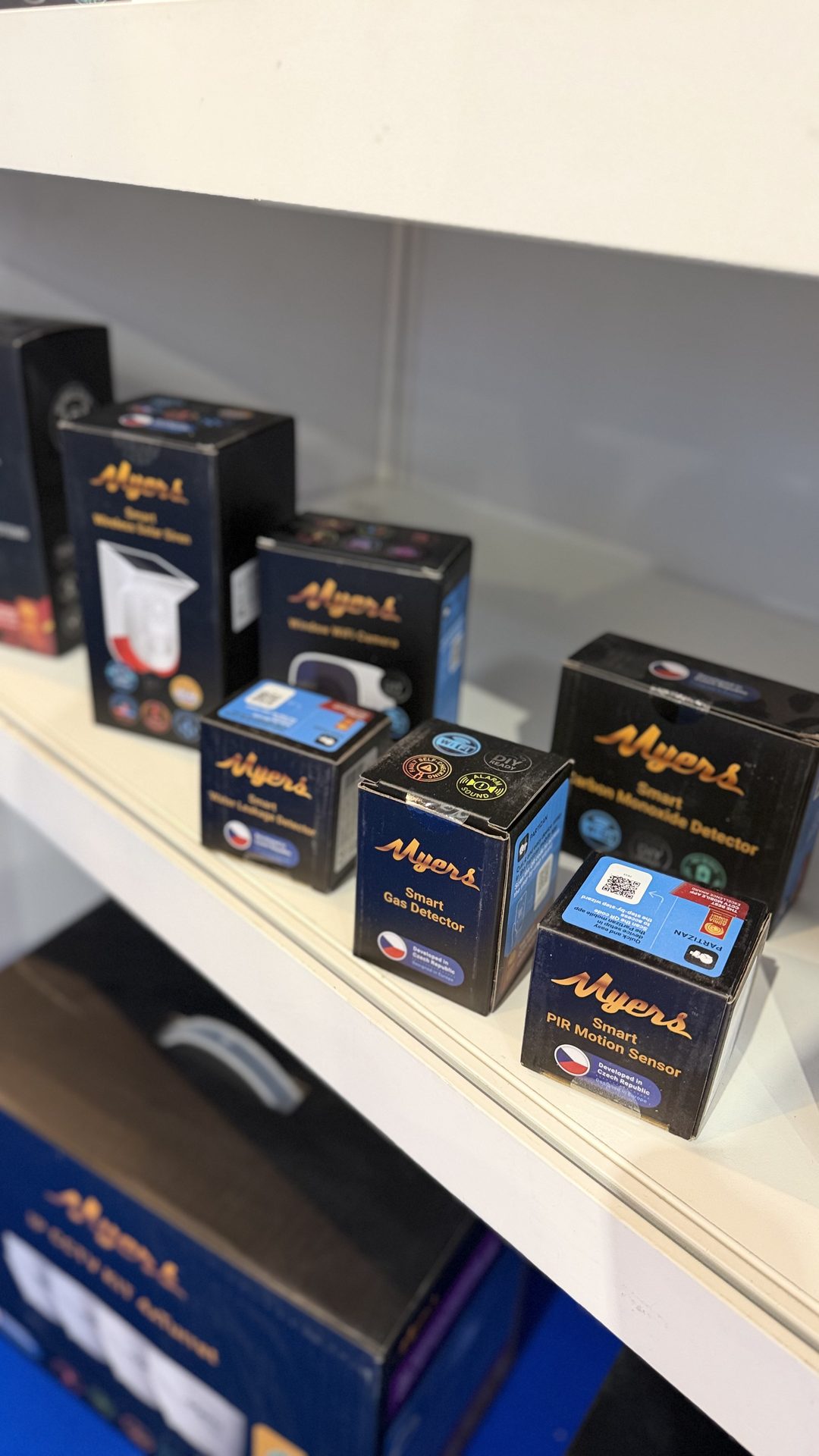Myers smart sensors – water, gas, CO, motion