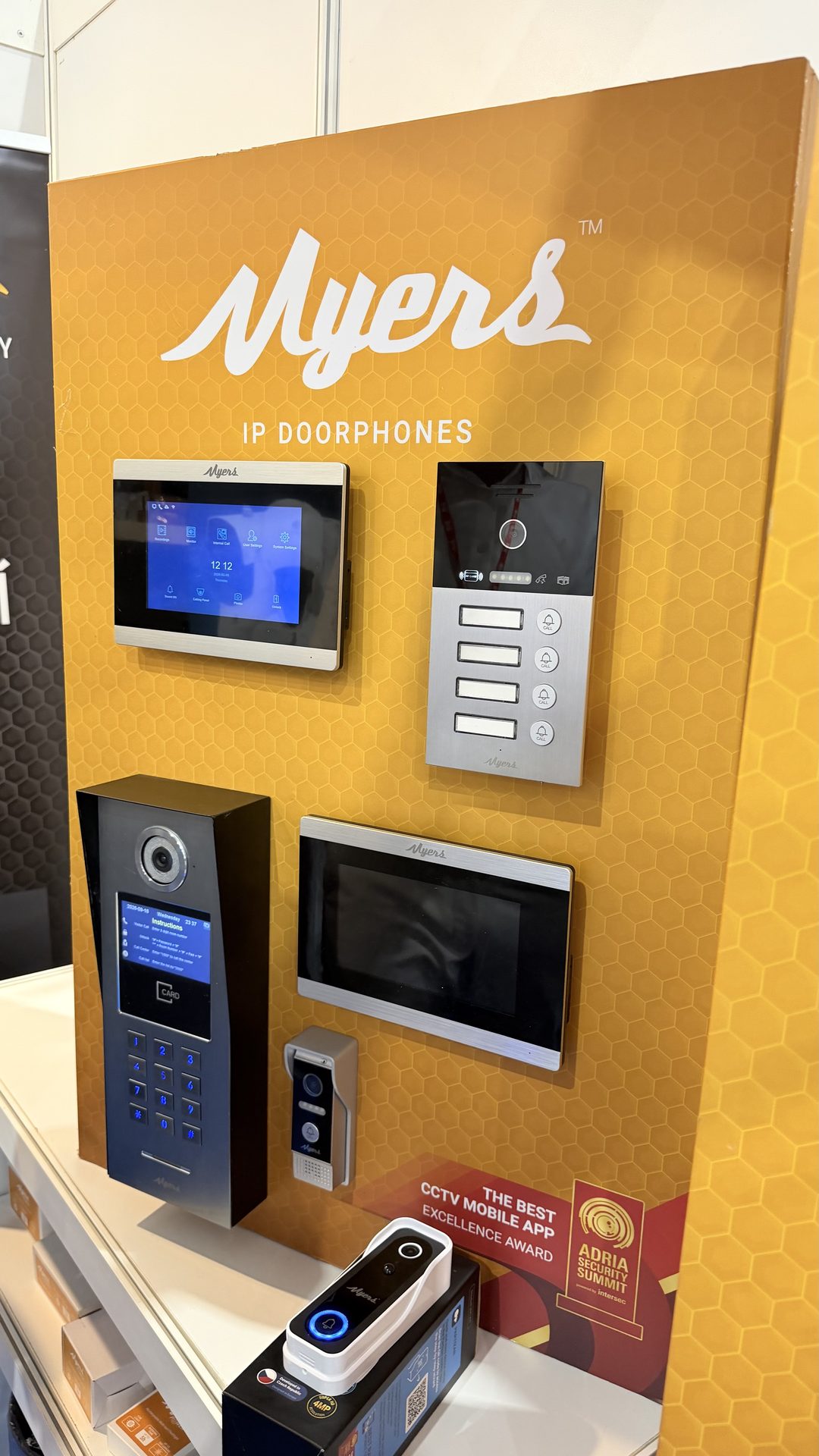 Myers IP video doorphones