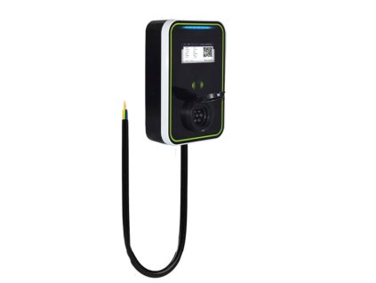 13253 nastenna nabijecka pro elektromobily elvix wbac 5001 t2 zasuvka 7kw rfid app nabijeci stanice ev