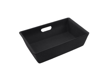 Storage Box for Tesla Model Y Under Seat (inner and outer velvet surface) Elvix