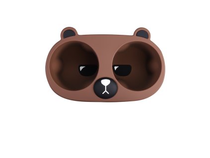 Uchwyt na kubek Bear do Tesli Model 3/Y (brązowy) Elvix