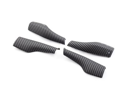 Decoration Set Elvix for Model Y/3 carbon fiber patterned gear lever (2 Pcs, Matt)