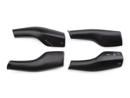 Decoration Set for Model Y/3 lever (2 Pcs, Matte Black) Elvix