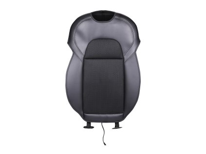 Belüftetes Vollumlauf-Sitzkissen-Set für Tesla Model Y/3 Schwarz Elvix