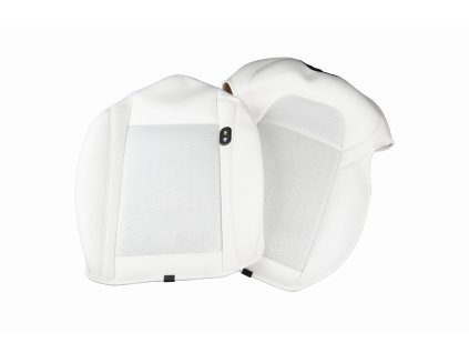Wentylowany zestaw poduszek do foteli z pełnym obramowaniem do Tesla Model Y/3 White Elvix