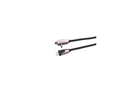 Data Cable Elvix for Tesla Model 3/Y  TYPE-C angled to Apple Silver