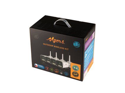 5Mp WiFi Kit 8channels 4xBullet Myers
