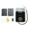 13253 3 nastenna nabijecka pro elektromobily elvix wbac 5001 t2 zasuvka 7kw rfid app nabijeci stanice ev