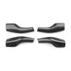 Decoration Set for Model Y/3 carbon fiber patterned gear lever (2 Pcs, Black) Elvix