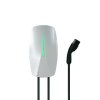 Wandladegerät für Elektroautos WBAC 4966 T2 1 Kabel 11 kW 5 m RFID APP Weiß, EV-Ladestation Elvix