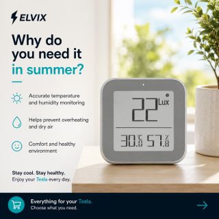 Summer heat can affect more than just comfort ☀️🌡️ Keep track of temperature, humidity and light levels in your space with...