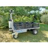 Electric Transport Trolley ELVUZ 300 PLATFORM LONG 1280
