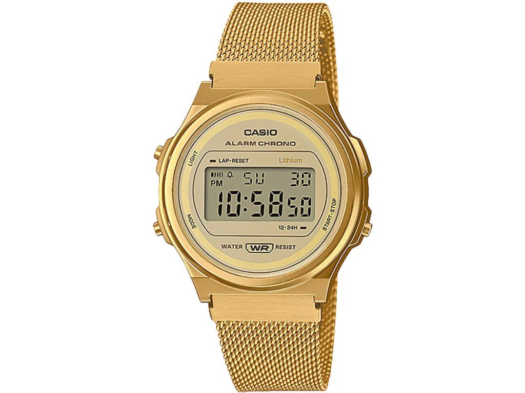 hodinky casio model retro vintage a171wemg 9aef