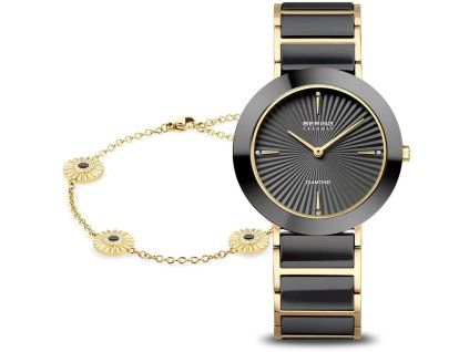 hodinky bering 11435 732 gwp set black ceramic 35mm 3atm