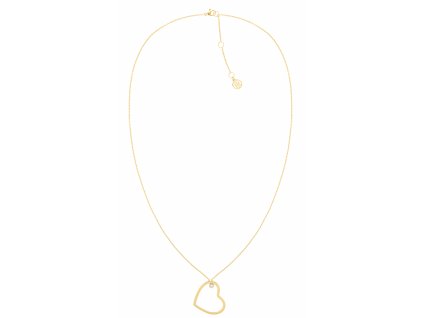 Náhrdelník Tommy Hilfiger HEART AND CRYSTAL