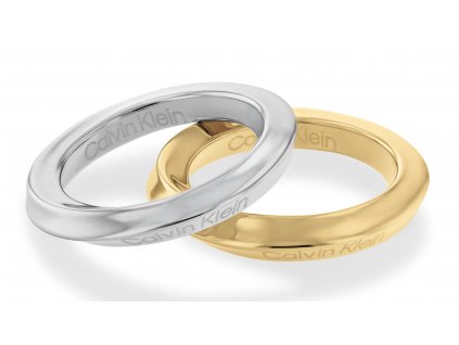 Prsten Calvin Klein DOUBLE TWISTED