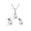 65 1 stribrna souprava vcetne retizku s pravou ricni perlou 29001 1