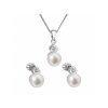 65 stribrna souprava vcetne retizku s pravou ricni perlou 29001 1