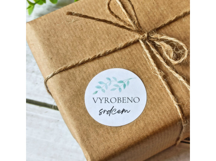 Samolepky - Vyrobeno srdcem Eukalypt