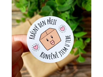 Samolepky - Veselá krabice