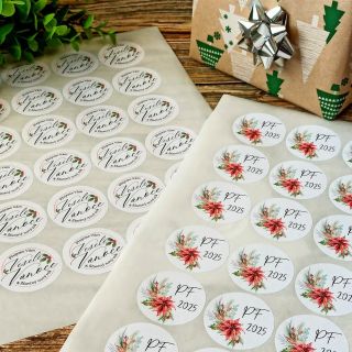 🎄🎅Už se chystáte na Vánoční sezónu? 🎄🎅 My ano 🤍 #vanoce #veselevanoce #samolepky #etikety #rucnivyroba #rucniprace...