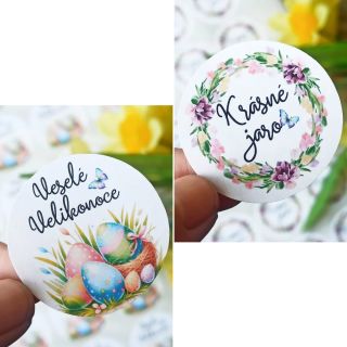 Jarní noviny na našem eshopu 🌸 #etikety #jaro #velikonoce #tvoreni #rucniprace #vyrobenoslaskou #domacitvorba