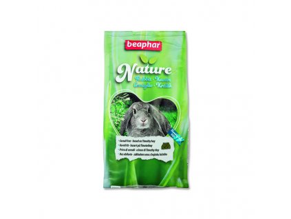 Krmivo pro králíky Beaphar Nature Rabbit 1,25kg / POŠKOZENÝ OBAL