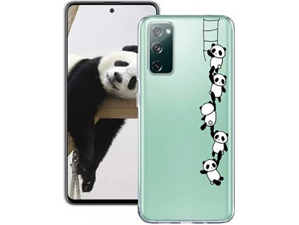 Kryt na mobilní telefon Samsung Galaxy S20 FE / průhledný / zadní kryt