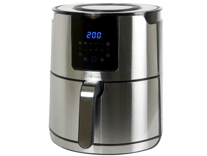 Multifunkční horkovzdušná fritéza Patricca Maxfrita / 1800 W / LED dotykový displej / 6 l / černá/stříbrná
